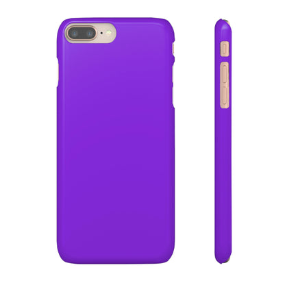 BlueViolet iPhone Case (Slim) iPhone 8 Plus Glossy Phone Case