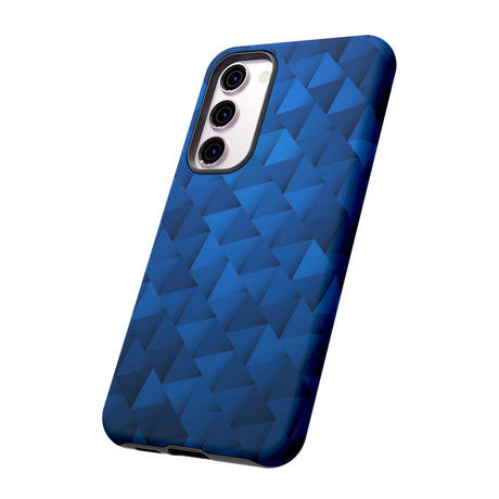 Blue Geometric Android Case (Protective) Phone Case