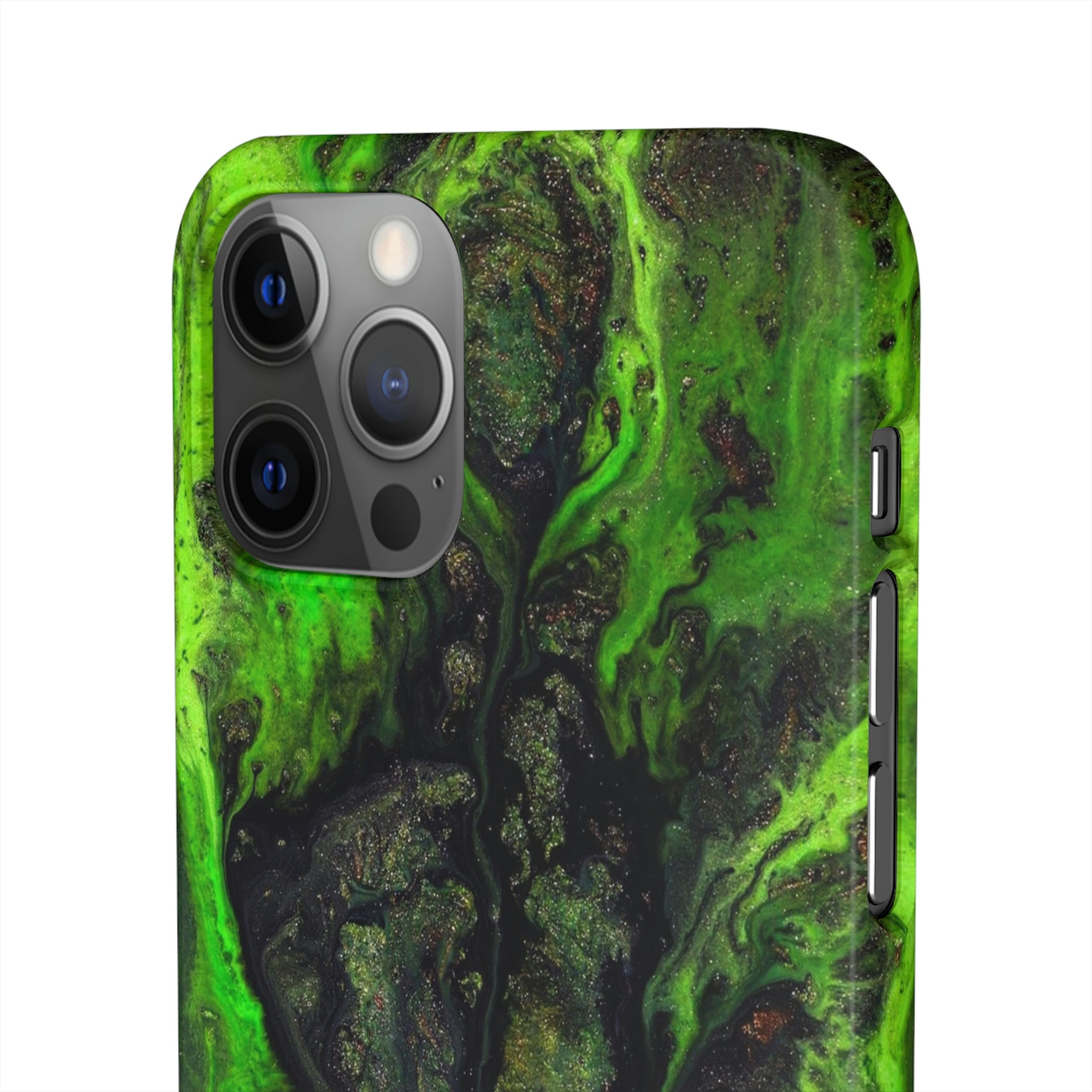 Toxic Ink Art iPhone Case (Slim) Phone Case