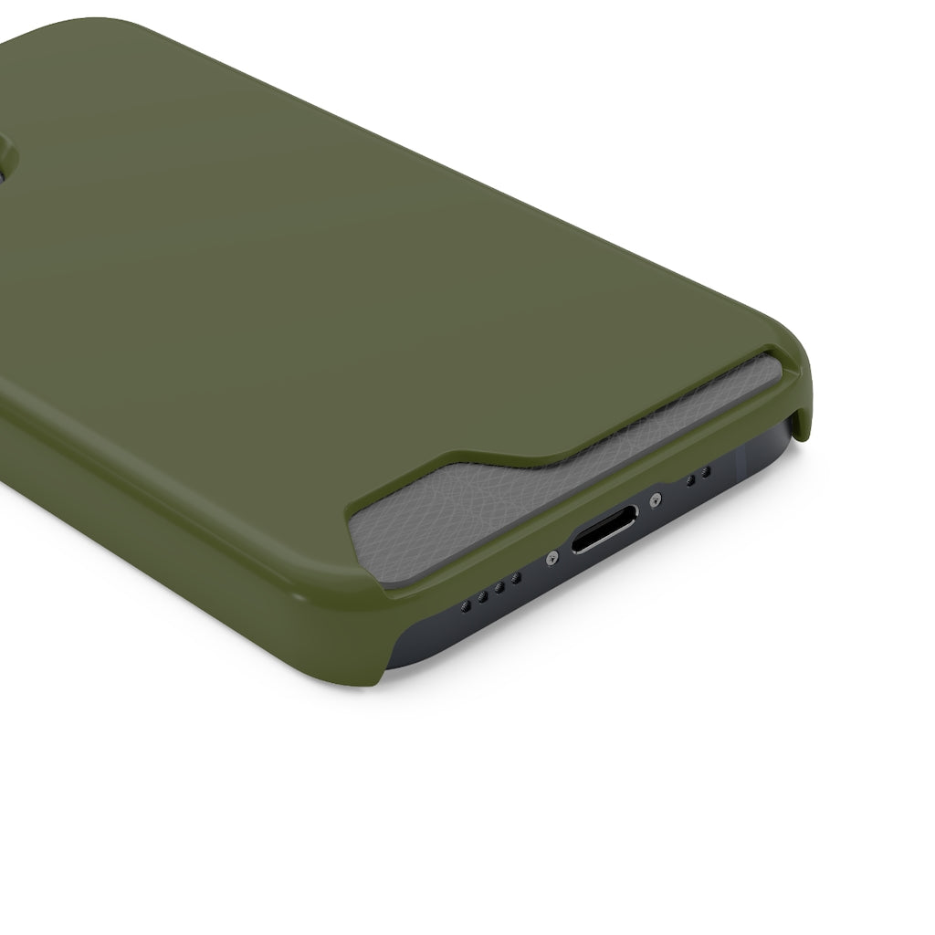 Army Green iPhone Case (Card) Phone Case