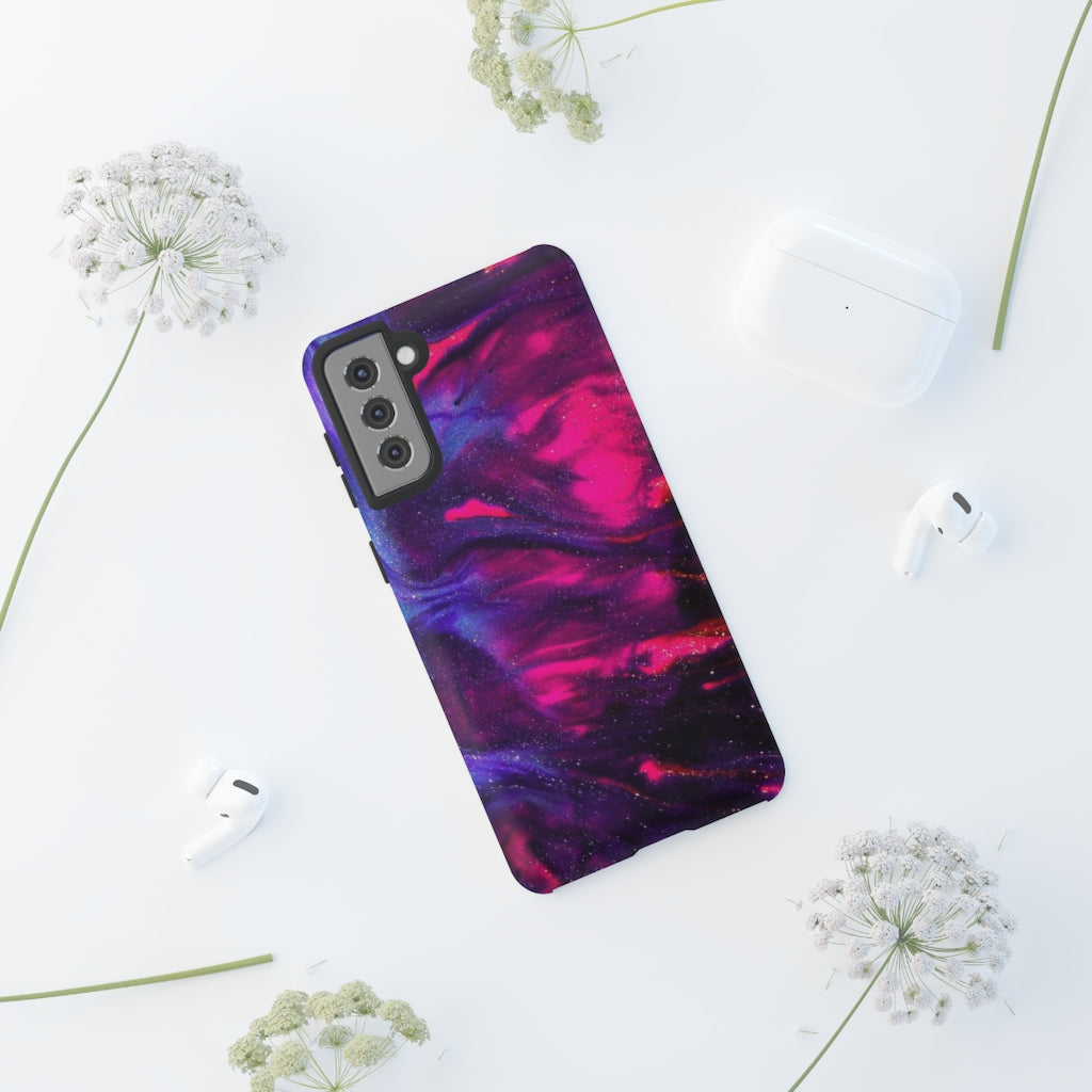 Deep Purple Ink Art Android Case (Protective) Phone Case