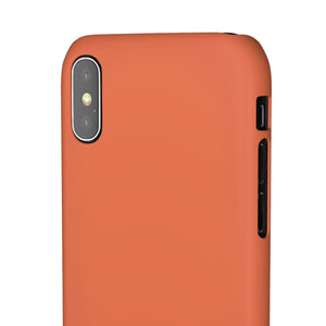 Burnt Sienna iPhone Case (Slim) Phone Case