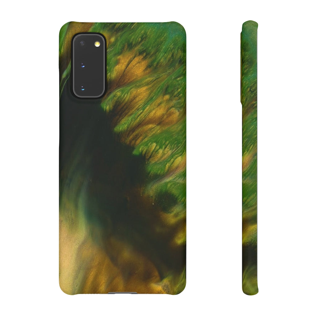 Green Forest Ink Art Android Case (Slim) Samsung Galaxy S20 Matte Phone Case