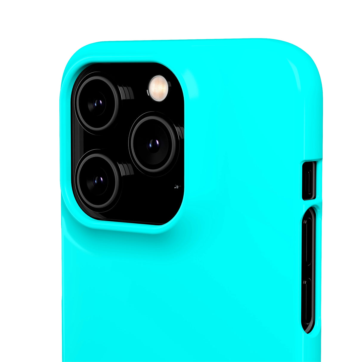 Aqua Blue iPhone Case (Slim) Phone Case