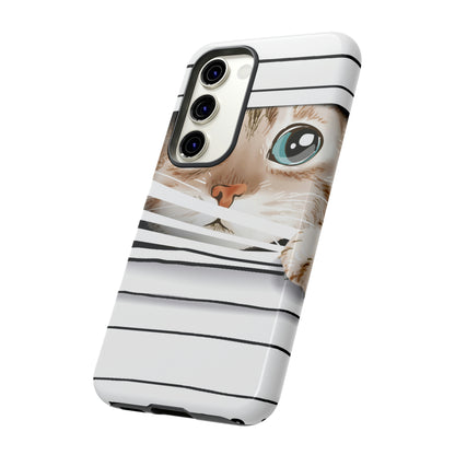 Cute Cat Window Android Case (Protective) Phone Case