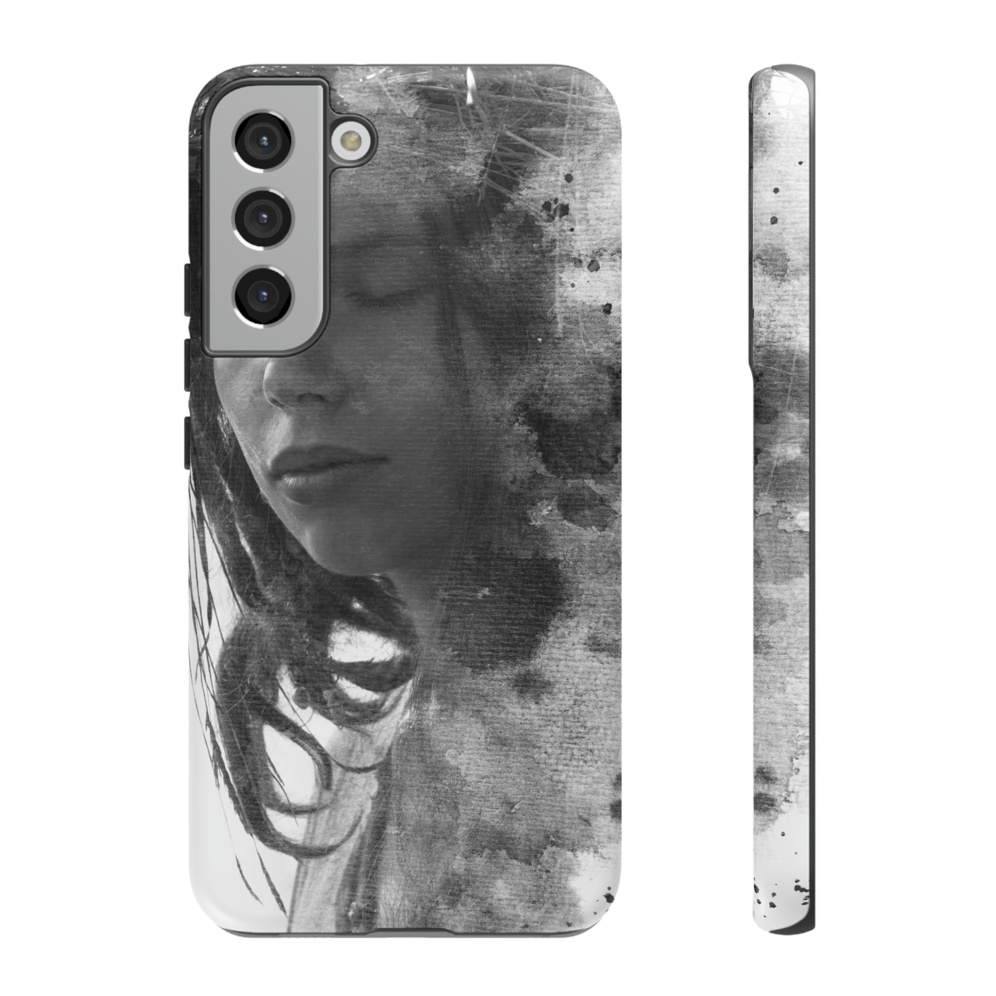 Portrait Lady Android Case (Protective) Samsung Galaxy S22 Plus Matte Phone Case