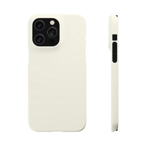 Floral White iPhone Case (Slim) iPhone 14 Pro Max Matte Phone Case