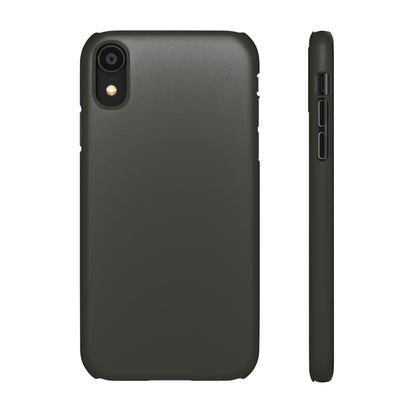 Black Olive iPhone Case (Slim) iPhone XR Matte Phone Case