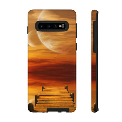 Alien Planet Android Case (Protective) Samsung Galaxy S10 Glossy Phone Case