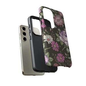 Purple Rose Vintage Flower Samsung Case (Protective) Phone Case