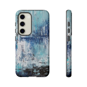 Blue Acrylic Android Case (Protective) Samsung Galaxy S23 Matte Phone Case