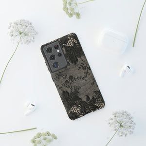 Roclop Gothic Flower Samsung Case (Protective) Phone Case