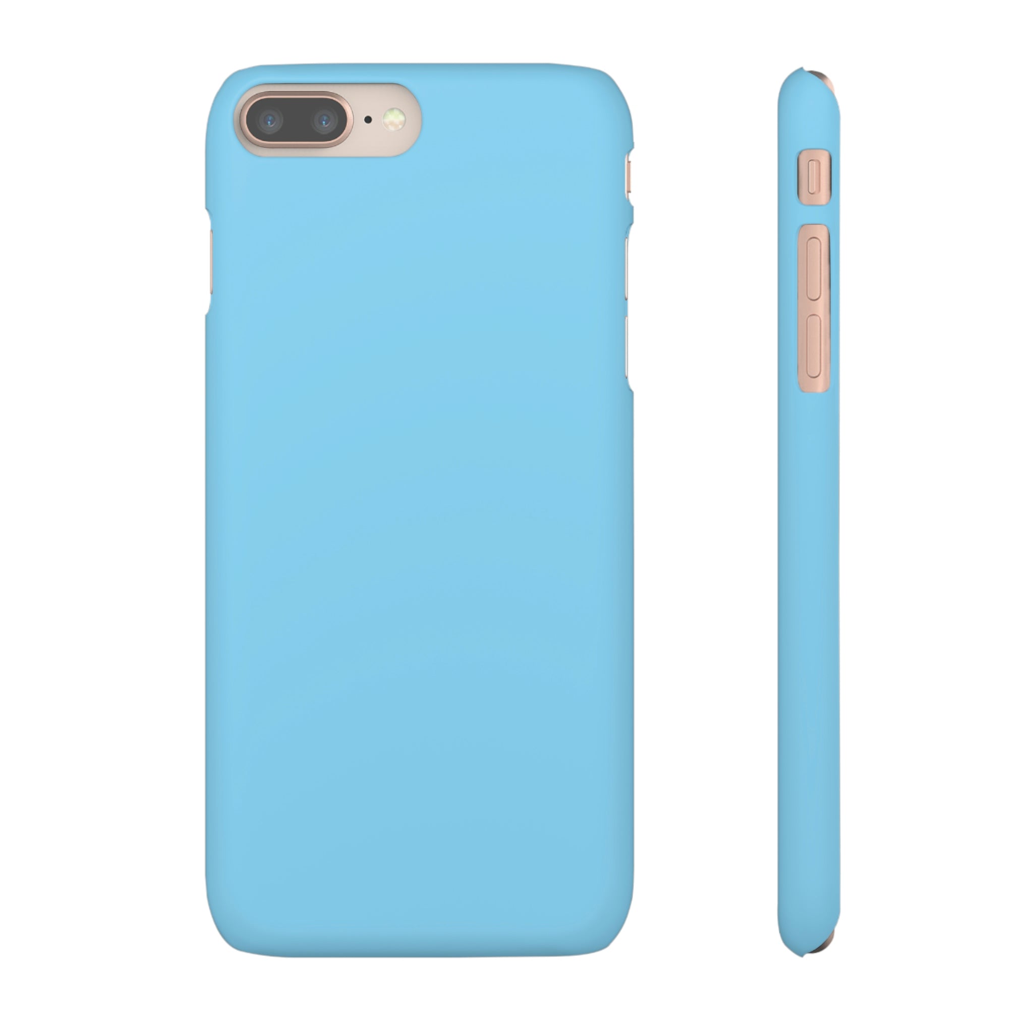 Baby Blue iPhone Case (Slim) iPhone 8 Plus Matte Phone Case