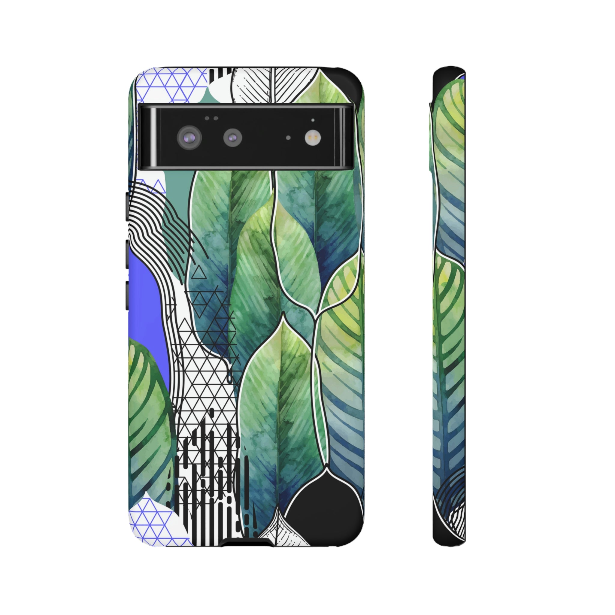 Green Leafs Android Case (Protective) Google Pixel 6 Matte Phone Case