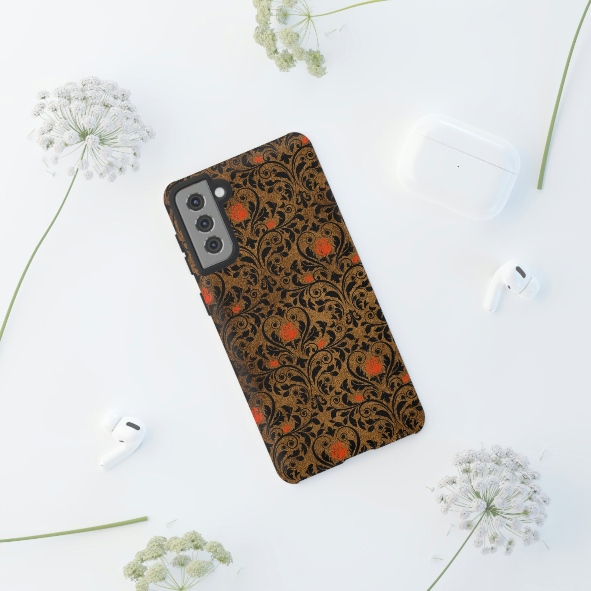 Roth Gothic Flower Samsung Case (Protective) Phone Case