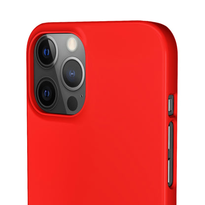 Candy Apple Red iPhone Case (Slim) Phone Case