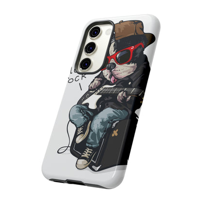 Rock n Roll Dog Android Case (Protective) Phone Case