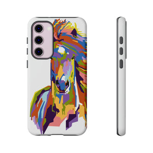 Horse Abstract Art Android Case (Protective) Samsung Galaxy S23 Plus Matte Phone Case