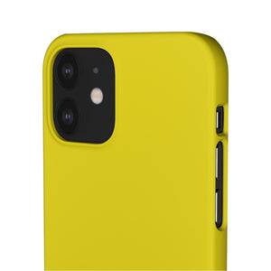 Citrine Yellow iPhone Case (Slim) Phone Case