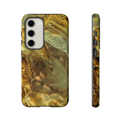 Nacre Marble Android Case (Protective) Samsung Galaxy S23 Matte Phone Case