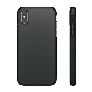 Dark Jungle Green iPhone Case (Slim) iPhone XS Glossy Phone Case