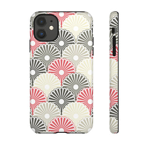 Japanese Flower Pattern iPhone Case (Protective) iPhone 11 Glossy Phone Case