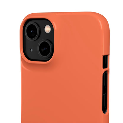 Burnt Sienna iPhone Case (Slim) Phone Case