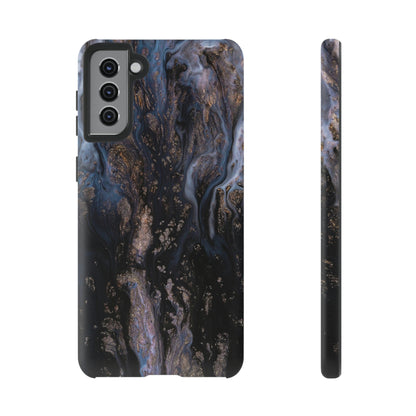 Blue River Ink Art Android Case (Protective) Samsung Galaxy S21 Plus Matte Phone Case