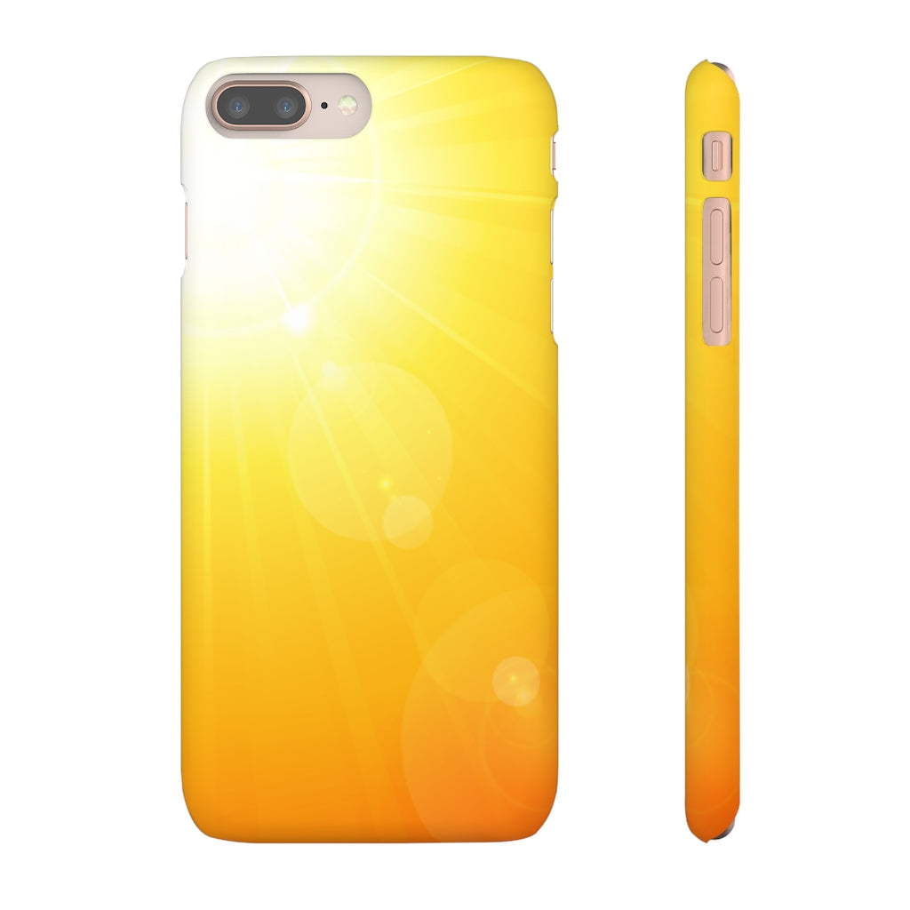 Bright Summer Sun Samsung/iPhone (Slim) Phone Case