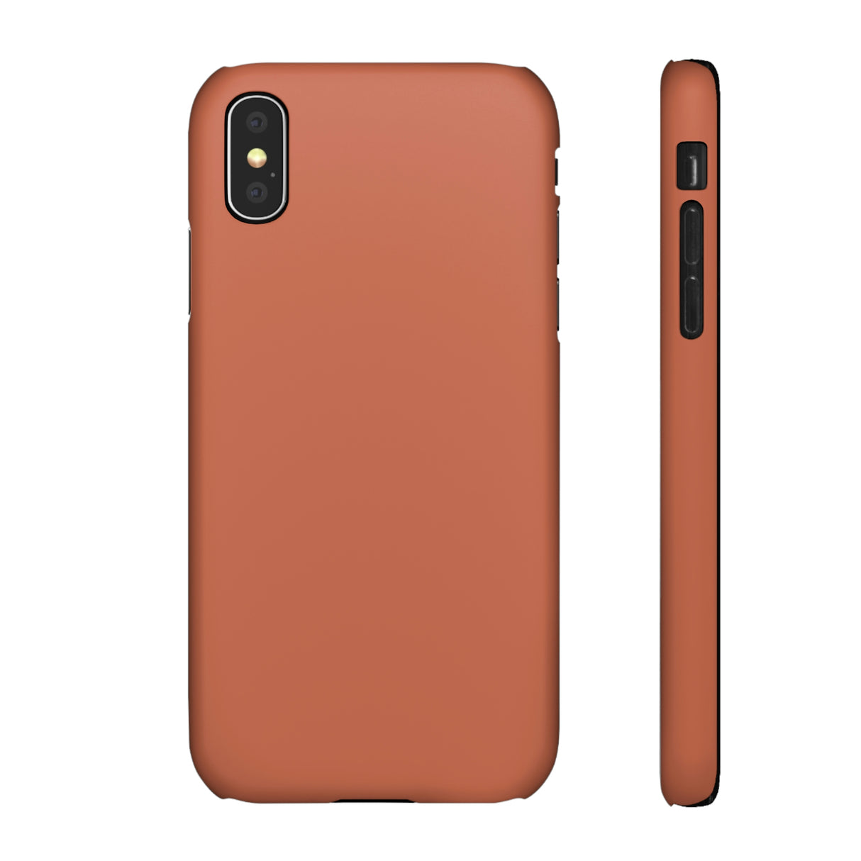 Copper Red iPhone Case (Slim) iPhone X Matte Phone Case