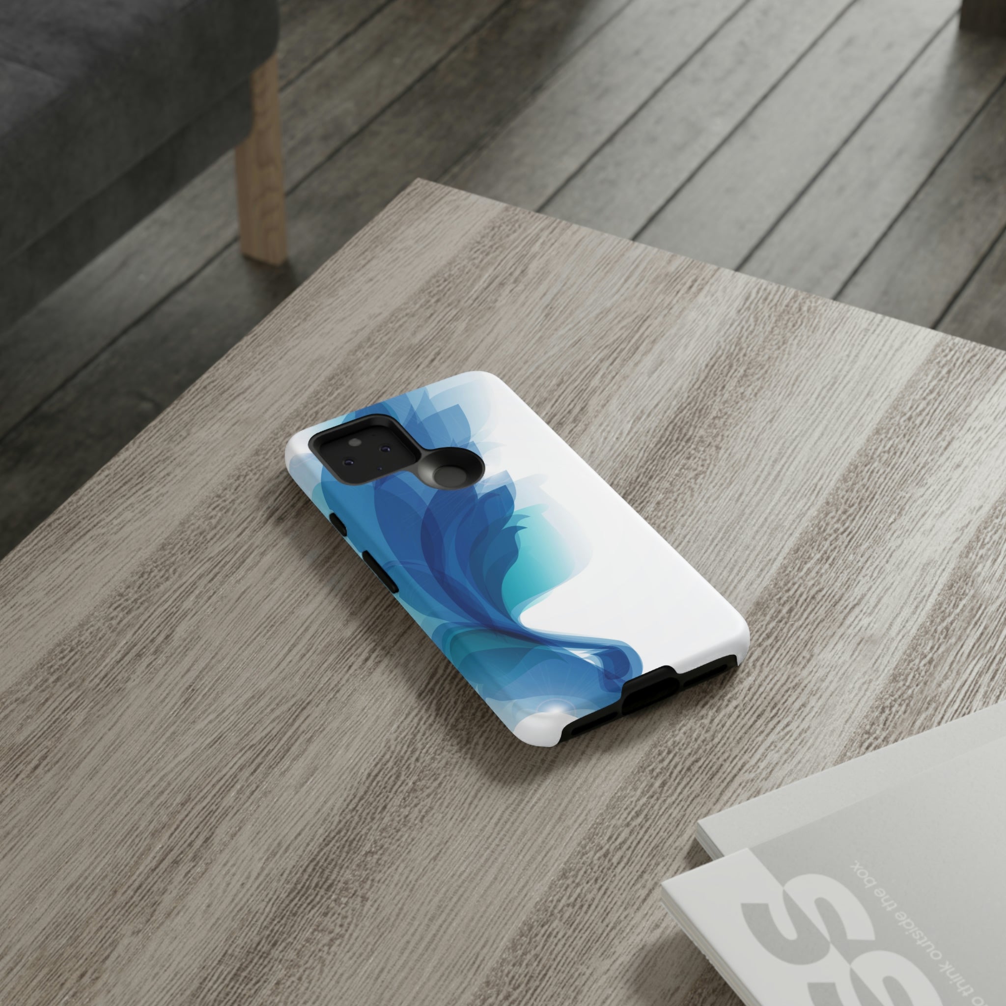 Blue Feathers Android Case (Protective) Phone Case