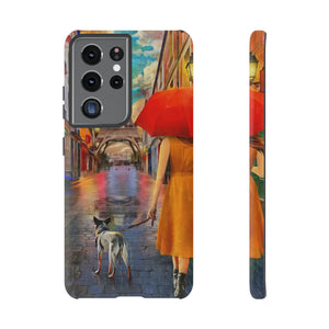 Rainy Day Paris Android Case (Protective) Samsung Galaxy S21 Ultra Matte Phone Case