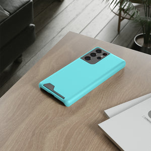 Electric Blue Android Case (Card) Phone Case