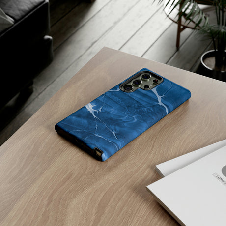 Ebru Blue Android Case (Protective) Phone Case