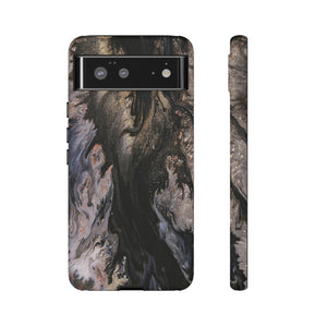 Dark Glitter Ink Art Android Case (Protective) Phone Case