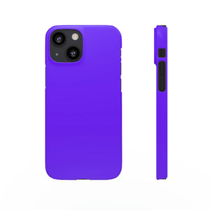 Electric Indigo iPhone Case (Slim) iPhone 13 Mini Matte Phone Case