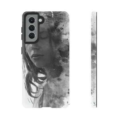 Portrait Lady Android Case (Protective) Samsung Galaxy S21 Matte Phone Case