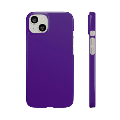 Indigo iPhone Case (Slim) iPhone 13 Glossy Phone Case