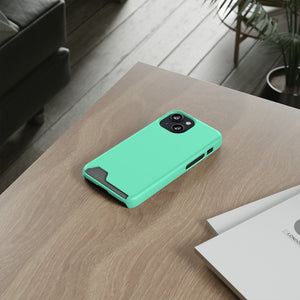 Aquamarine iPhone Case (Card) Phone Case