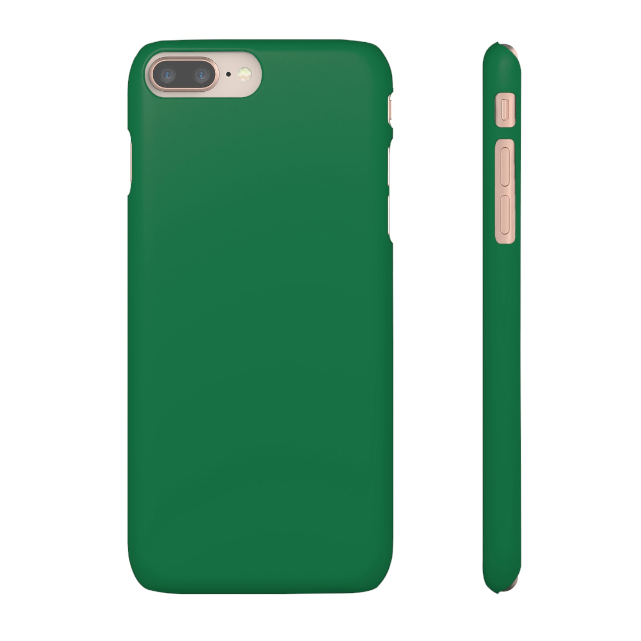 Dark Spring Green iPhone Case (Slim) iPhone 8 Plus Matte Phone Case