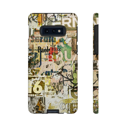 Grunge Vintage Poster Android Case (Protective) Samsung Galaxy S10E Matte Phone Case