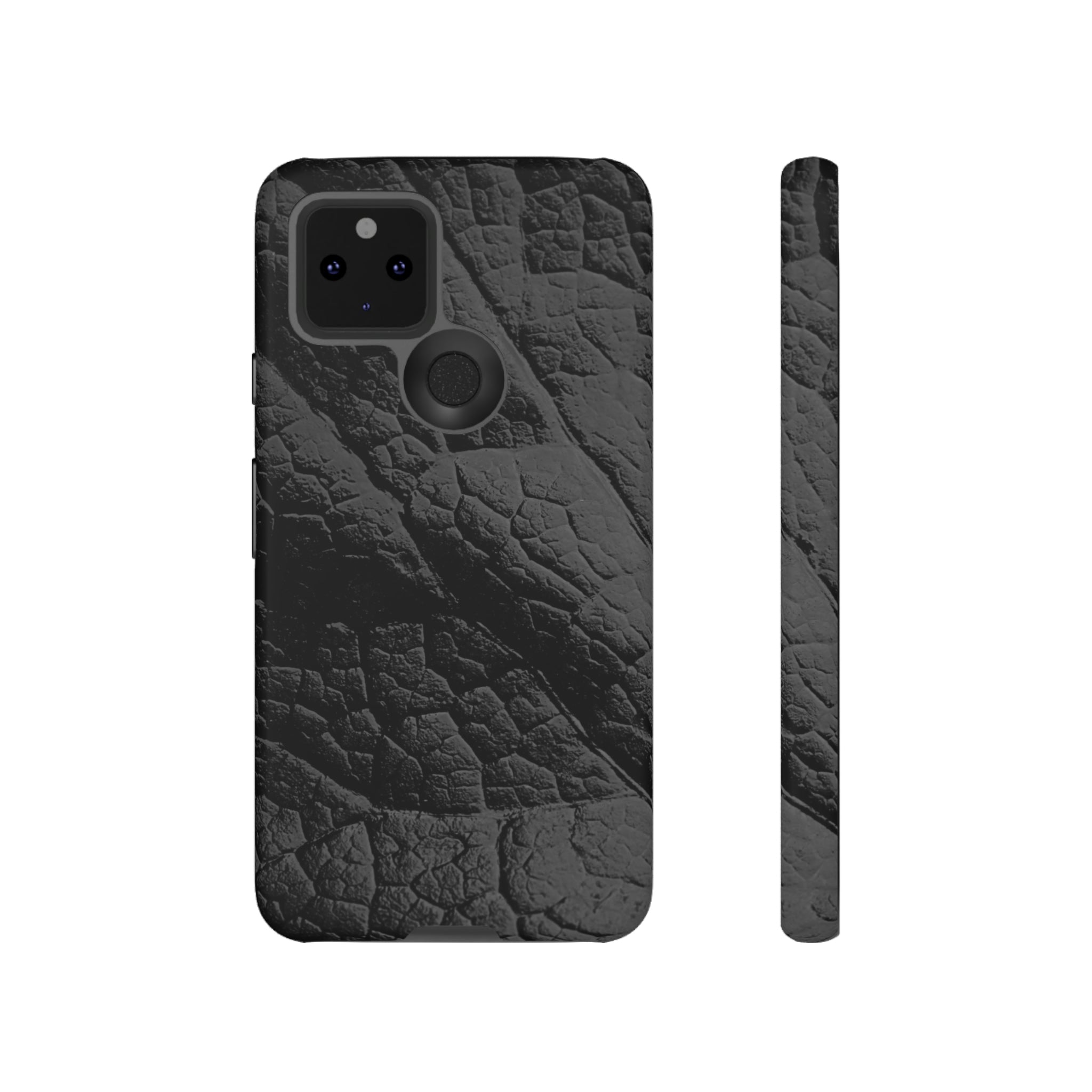 Black Leaf Android Case (Protective) Google Pixel 5 5G Matte Phone Case