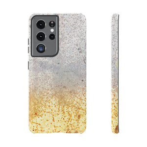 Gold Abstract Android Case (Protective) Samsung Galaxy S21 Ultra Matte Phone Case