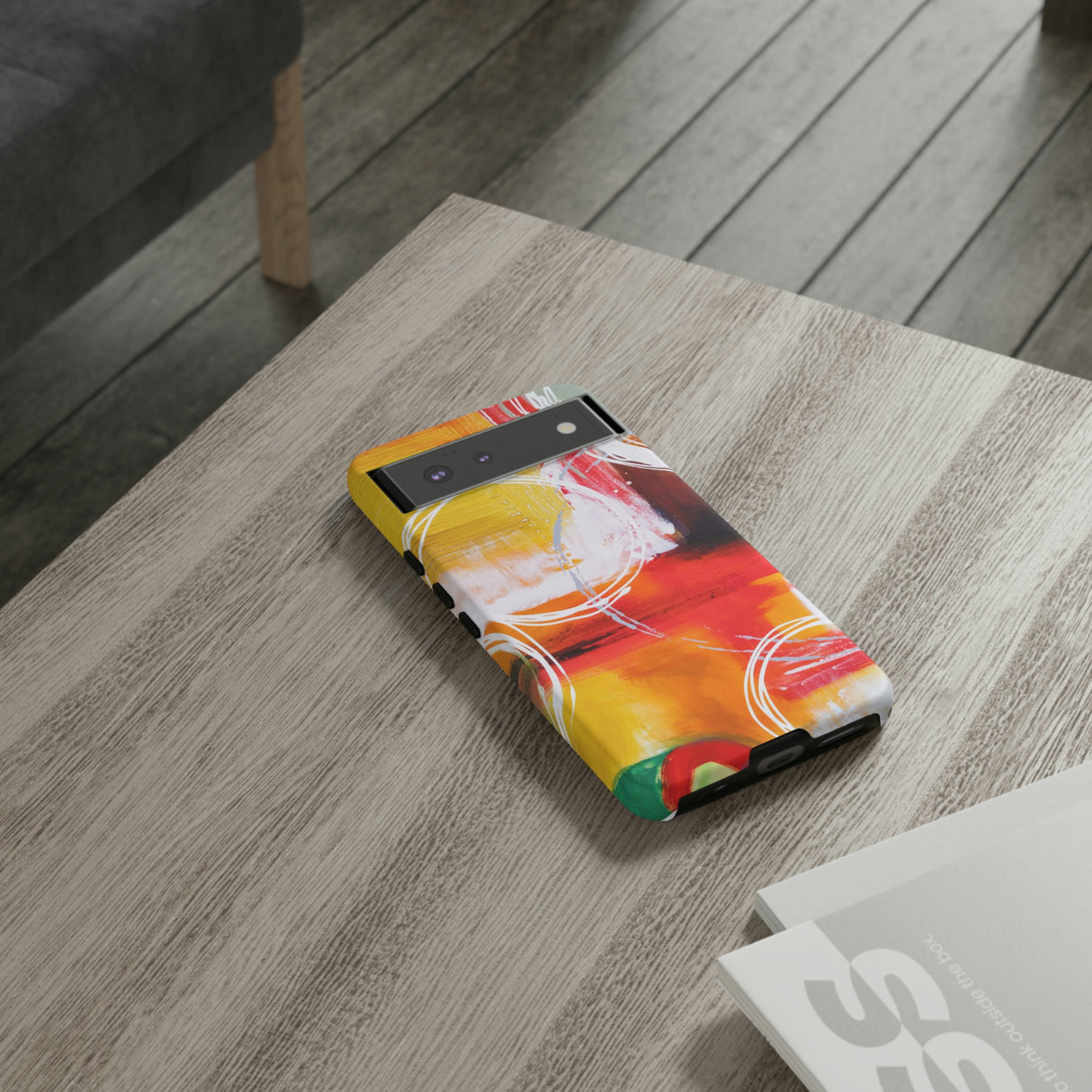 Abstract Yellow Android Case (Protective) Phone Case