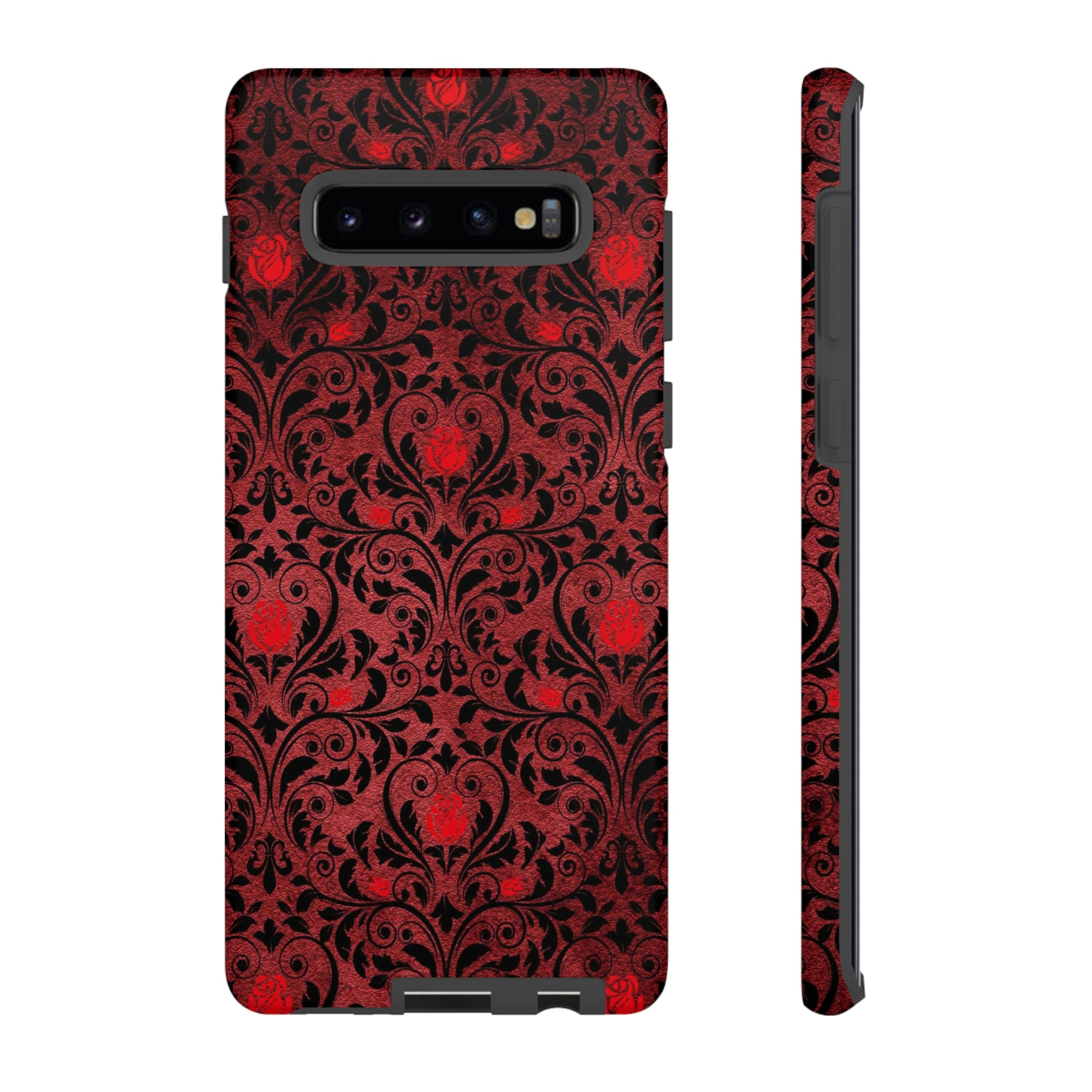 Fornge Gothic Flower Samsung Case (Protective) Samsung Galaxy S10 Plus Matte Phone Case