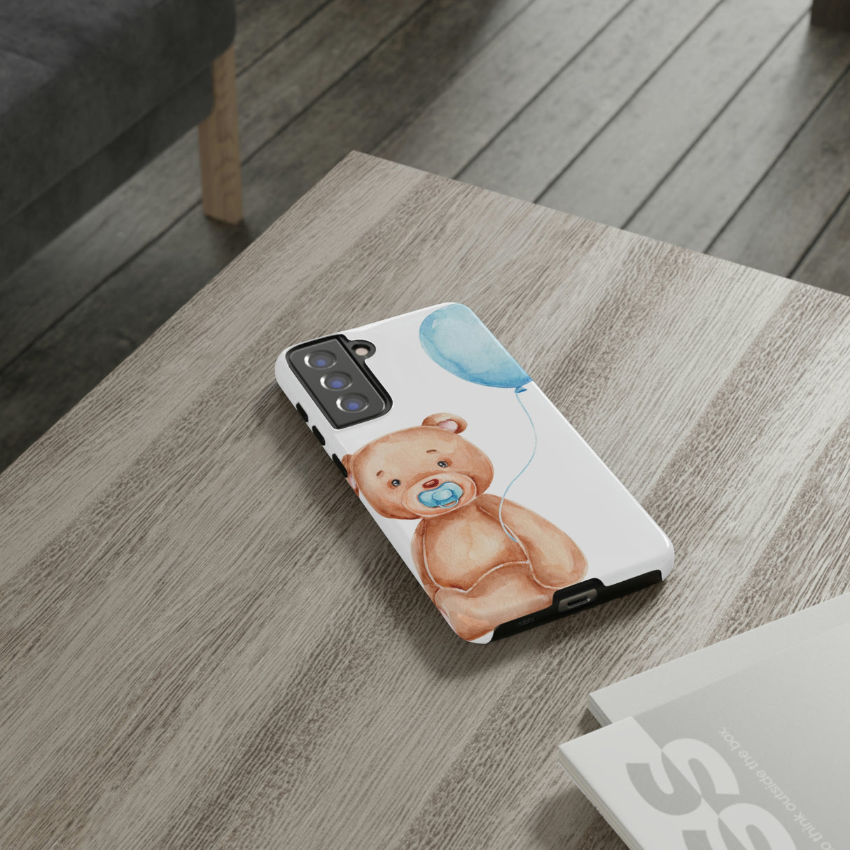 Cute Teddy Bear Android Case (Protective) Phone Case