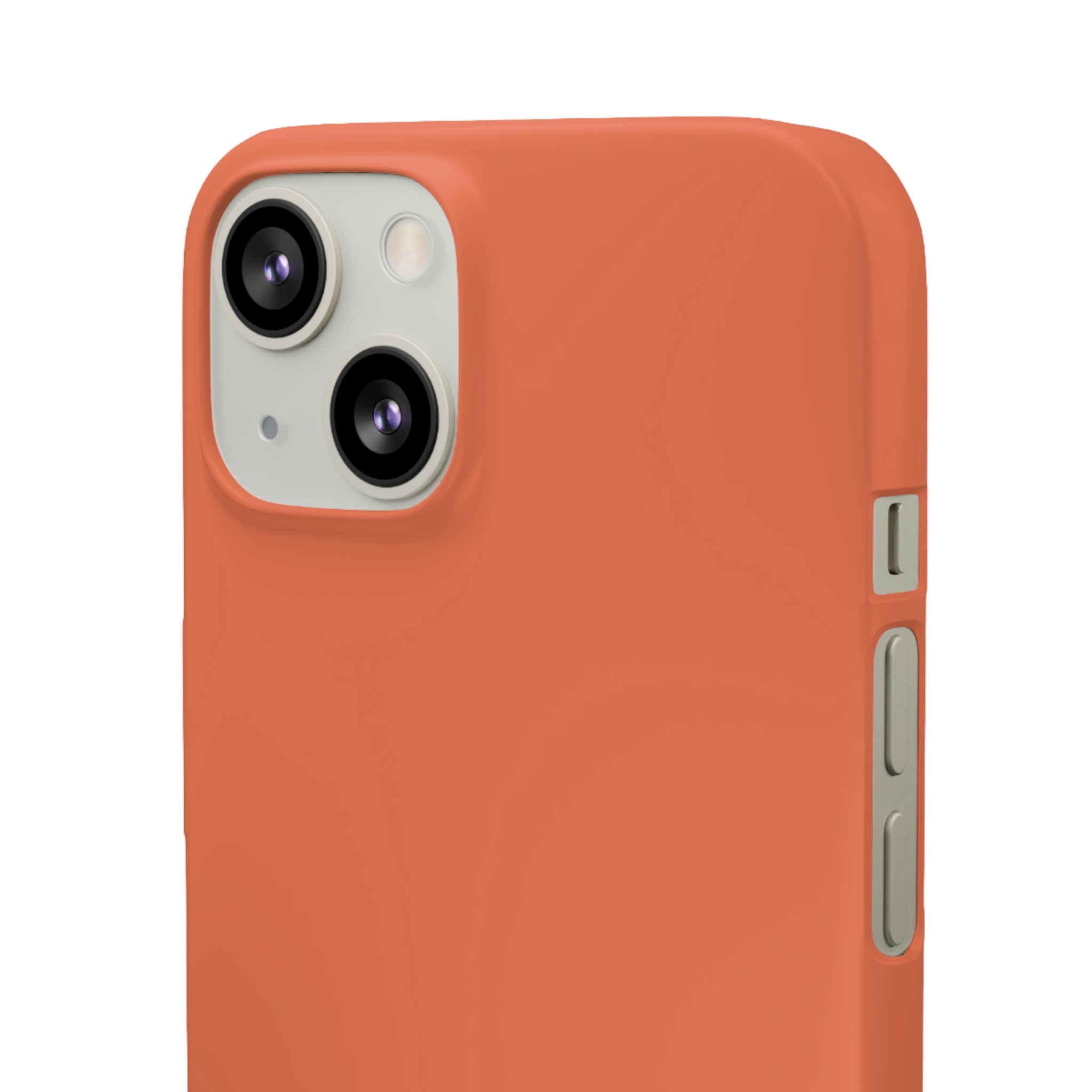 Burnt Sienna iPhone Case (Slim) Phone Case