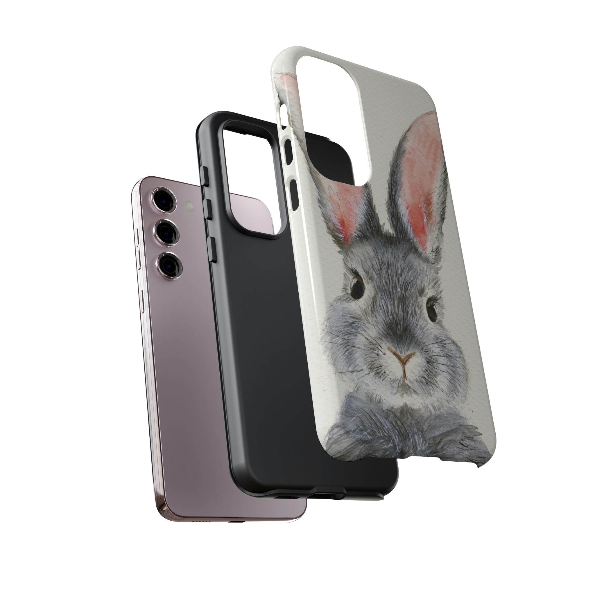 Fluffy Rabbit Android Case (Protective) Phone Case