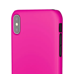 Hollywood Cerise iPhone Case (Slim) Phone Case