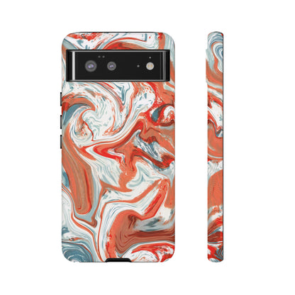 Orange Art Android Case (Protective) Google Pixel 6 Matte Phone Case